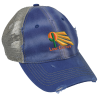 View Image 1 of 3 of Dirty Washed Mesh-Back Cap
