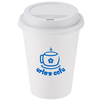View Image 1 of 2 of Paper Hot/Cold Cup with Traveler Lid - 12 oz.