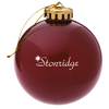 View Image 1 of 2 of Round Shatterproof Ornament - Opaque