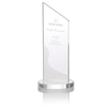 View Image 1 of 2 of Frost Pillar Crystal Award