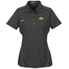View Image 1 of 2 of Nike Performance Stitch Accent Pique Polo - Ladies'
