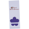 View Image 1 of 4 of Plant-A-Shape Flower Seed Bookmark - Flower