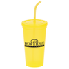 View Image 1 of 3 of Brilliantly Bent Straw Tumbler - 22 oz.