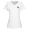 View Image 1 of 2 of Fruit of the Loom HD T-Shirt - Ladies' - White
