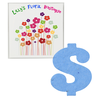View Image 1 of 3 of Plant-A-Shape Flower Seed Packet - Dollar Sign