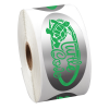 View Image 1 of 2 of Sticker by the Roll - Oval - 1-3/4' x 3-5/8"