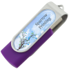 View Image 1 of 3 of Swing USB Drive - 1GB - Full Color - 3 Day