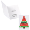 View Image 1 of 4 of Designer Tree Christmas Greeting Card
