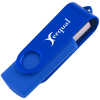 View Image 1 of 2 of Swing USB Drive - Color - 1GB - 24 hr