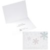 View Image 1 of 4 of Holographic Snowflakes Greeting Card