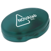 View Image 1 of 3 of Oval Pill Box - Translucent