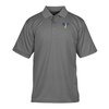 View Image 1 of 2 of Cool & Dry Mini-Check Jacquard Polo - Men's