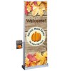 View Image 1 of 6 of Advance Quick Change Double Sided Retractable Banner with Lit Pocket