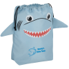 View Image 1 of 2 of Paws and Claws Drawstring Gift Bag - Shark