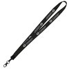 View Image 1 of 2 of Big Lanyard - 7/8" - 32" - Metal Lobster Claw - 24 hr