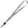 View Image 1 of 4 of Reflective Lanyard - 3/4" - 34" - Metal Lobster Claw