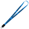 View Image 1 of 3 of Smooth Nylon Lanyard - 3/4" - 36" - Snap Buckle Release