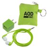 View Image 1 of 4 of Charger Pouch with Ear Buds