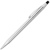 View Image 1 of 3 of Cross Century Classic Twist Metal Pen - Chrome Trim - 24 hr