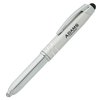 View Image 1 of 3 of Mercury Stylus Metal Pen with Flashlight - Screen