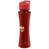 View Image 1 of 4 of Curve Bottle with Flip Straw Lid - 17 oz.