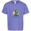 View Image 1 of 3 of Gildan 5.3 oz. Cotton T-Shirt - Youth - Full Color - Colors