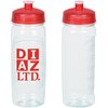 View Image 1 of 2 of Refresh Clutch Water Bottle - 20 oz. - Clear