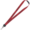 View Image 1 of 4 of Lanyard with Neck Clasp - 7/8" - 32" - Metal Swivel Snap Hook