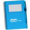 View Image 1 of 3 of Business Card Notebook with Stylus Pen