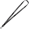 View Image 1 of 2 of Lanyard with Neck Clasp - 5/8" - 32" - Plastic Swivel Snap Hook - 24 hr