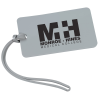 View Image 1 of 2 of Rectangle Luggage Tag  - 2" x 3-1/2" - Opaque