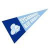 View Image 1 of 2 of Felt Pennant Magnet - 3" x 6"