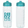 View Image 1 of 2 of Refresh Clutch Water Bottle - 20 oz.- Clear - 24 hr