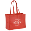 View Image 1 of 5 of Side Pocket Tote - 12" x 16"