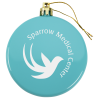 View Image 1 of 3 of Flat Shatterproof Ornament - Opaque