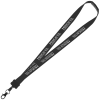 View Image 1 of 5 of Lanyard with Neck Clasp - 7/8" - 32" - Large Metal Lobster Claw - 24 hr