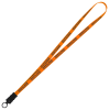 View Image 1 of 2 of Smooth Nylon Lanyard - 1/2" - 32" - Snap Buckle Release - 24 hr