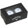 View Image 1 of 3 of Callaway 2 Ball Business Card Box - Super Soft