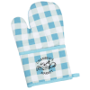 View Image 1 of 4 of Therma-Grip Oven Mitt with Pocket - Plaid
