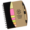 View Image 1 of 3 of Mini Journal with Pen, Flags & Sticky Notes
