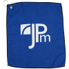 View Image 1 of 3 of Microfiber Waffle Golf Towel - 18" x 15"
