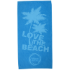 View Image 1 of 3 of Tone on Tone Stock Art Towel - Love the Beach