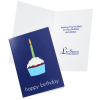 View Image 1 of 5 of Happy Birthday Cupcake Note Card