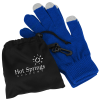 View Image 1 of 4 of Touch Gloves with Pouch