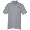 View Image 1 of 3 of Soil Release Jersey Knit Pocket Polo - Men's