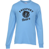 View Image 1 of 2 of Port 50/50 Blend Long Sleeve T-Shirt - Colors