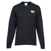 View Image 1 of 2 of Soft Spun Cotton Long Sleeve Pocket T-Shirt - Colors