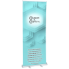 View Image 1 of 3 of Value Retractable Banner Display - 31-1/2"