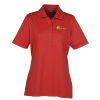 View Image 1 of 3 of Dade Textured Performance Polo - Ladies'