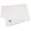 View Image 1 of 3 of Satin Trim Tahoe Microfleece Baby Blanket